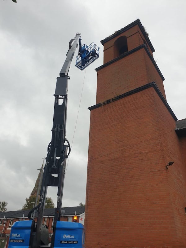 Commercial gutter work