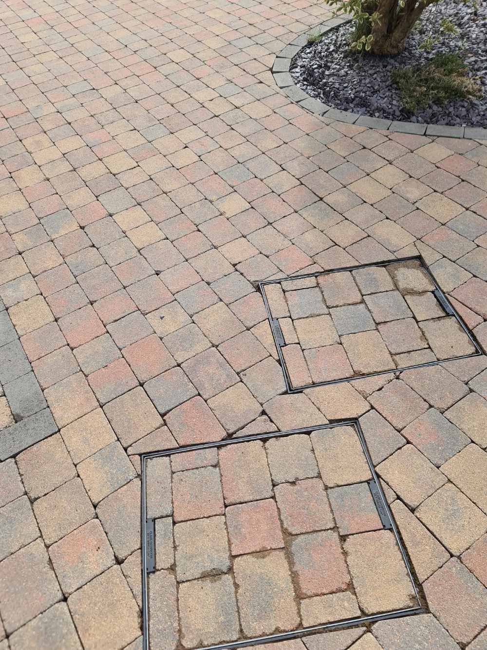 Patio after cleaning